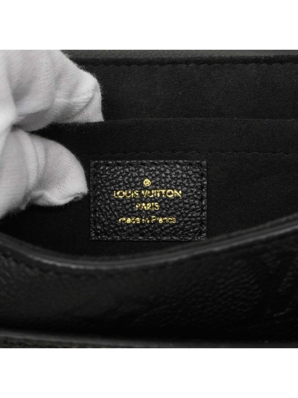 ★SOLD★ Louis Vuitton Shoulder Bag Monogram Empreinte Vavin BB Noir - Picture 5 of 8